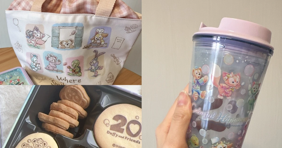 Disney - クッキー様/ダッフィー/20周年　タペストリー/ラスク 公式】ダッフィー＆フレンズ20周年：カラフルハピネス | 東京