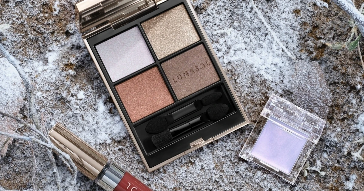 ルナソル　クリスマス　コフレ　2024 クリスマスコフレ2024】氷に包まれた庭園をイメージ。『LUNASOL