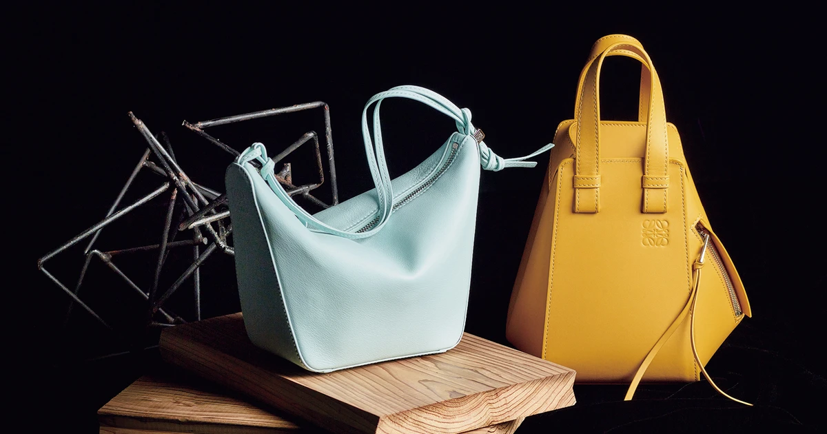 LOEWE カゴバック　巾着袋付き★ LOEWE ロゴ入り かごバッグ 巾着型 ロエベ 巾着型かごバッグ 楽天市場