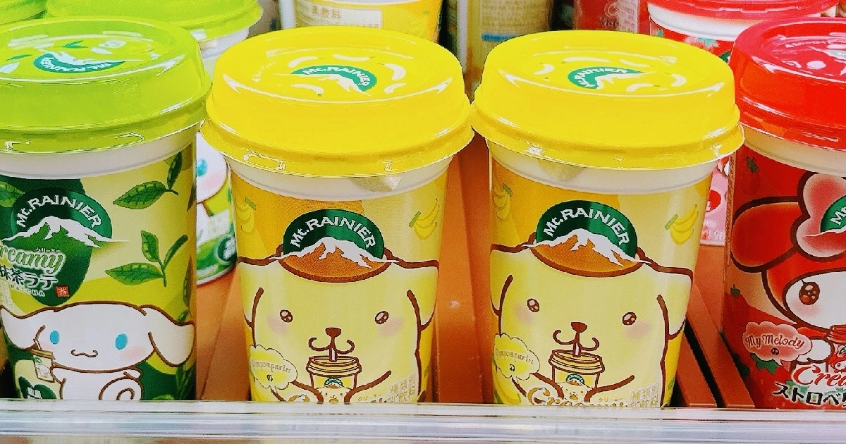 マウントレーニア×サンリオ】数量限定でサンリオパッケージが登場♡ | MORE