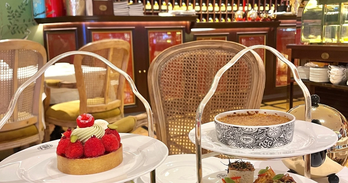 シンガポール】マリーナベイサンズで頂く紅茶専門店「TWG」の