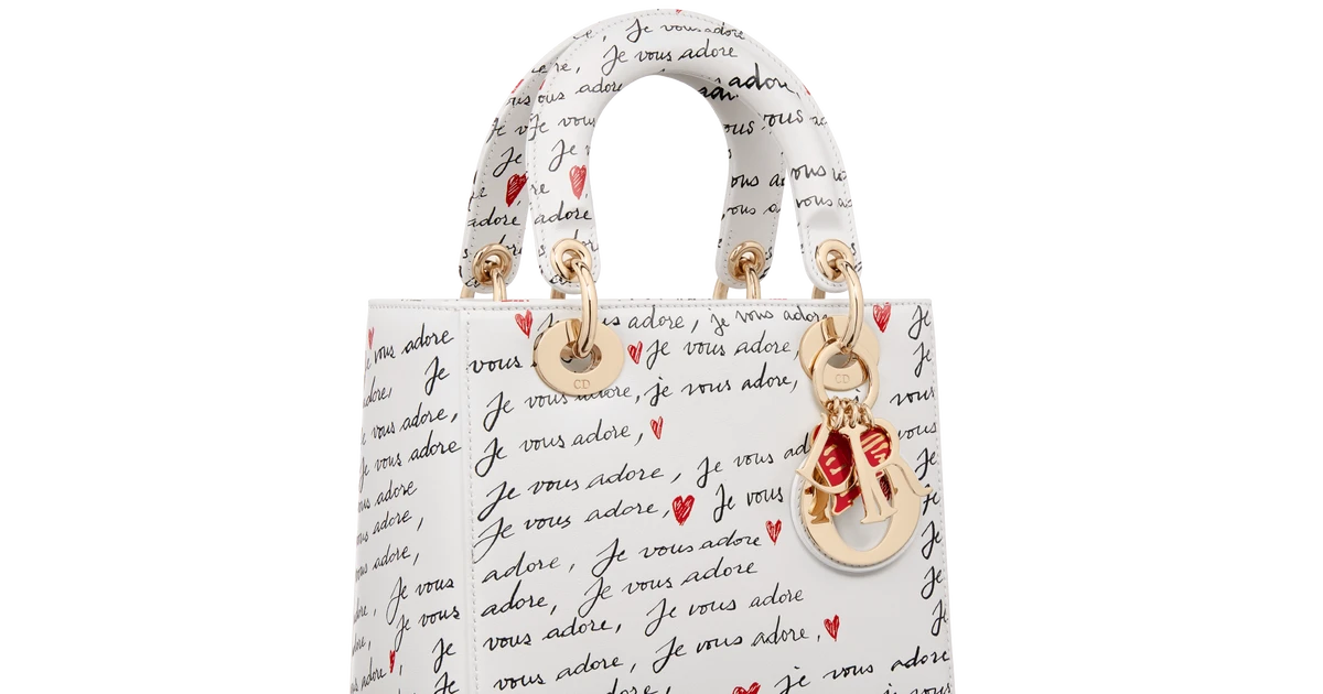 【ハートがかわいい♡】DIOR  バッグ ハートが可愛い♪】Dioramour Lady D-Joy マイクロバッグ (Dior