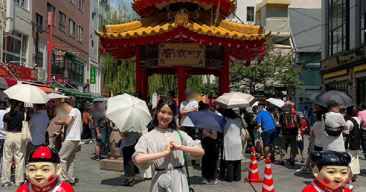 神戸南京町観光：〈YUNYUN〉の行列必至小籠包とフォトスポットを