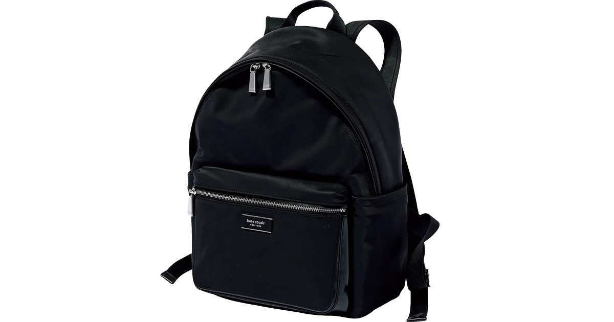 通勤リュック名品】『ケイト・スペード ニューヨーク』の黒リュックを