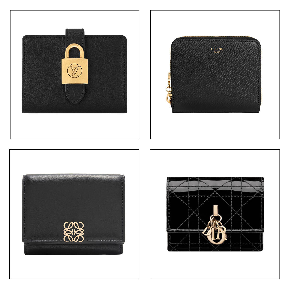 ハイブランドで選ぶ「黒財布」4選。欲しいを全部備えた無敵カラー