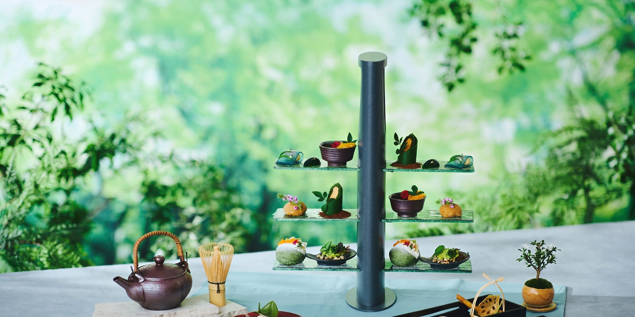【京都】初夏の風を感じる「千の茶会アフタヌーンティー～風薫る茶事～」が登場！