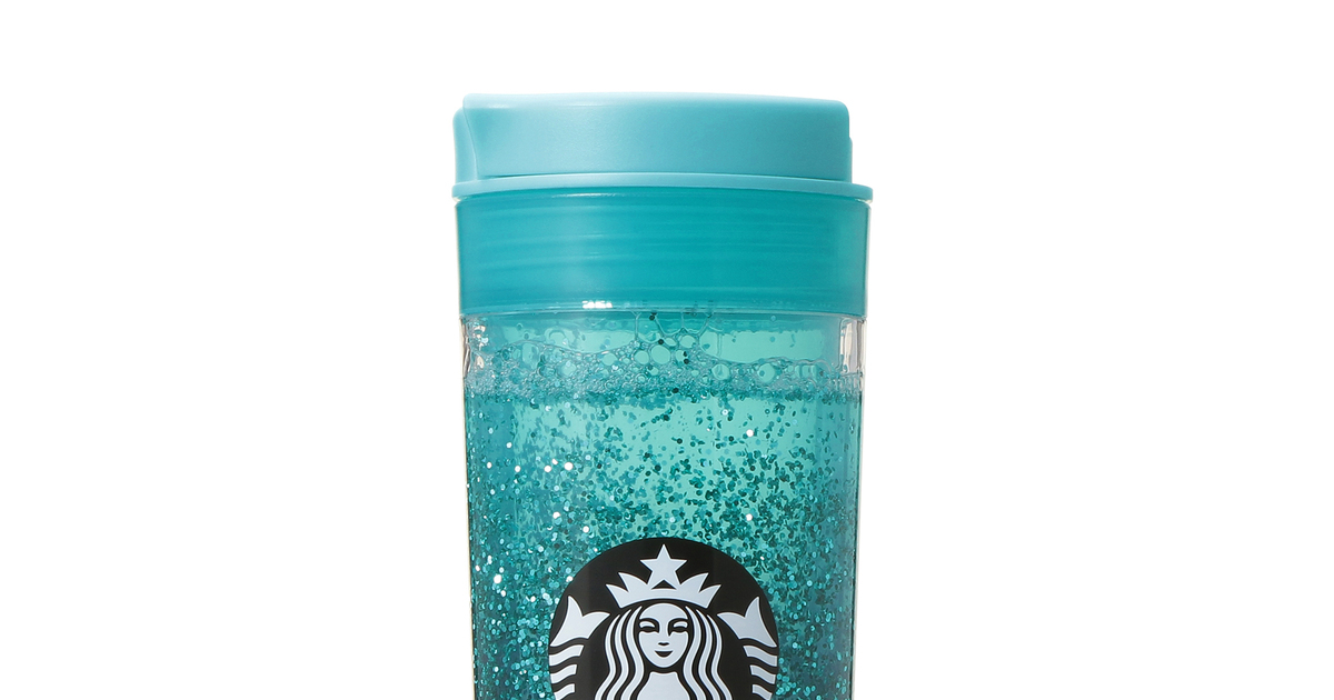 スターバックス ステンレスボトルグリッターターコイズ 488ml スターバックス ステンレスボトルグリッターターコイズ 488ml