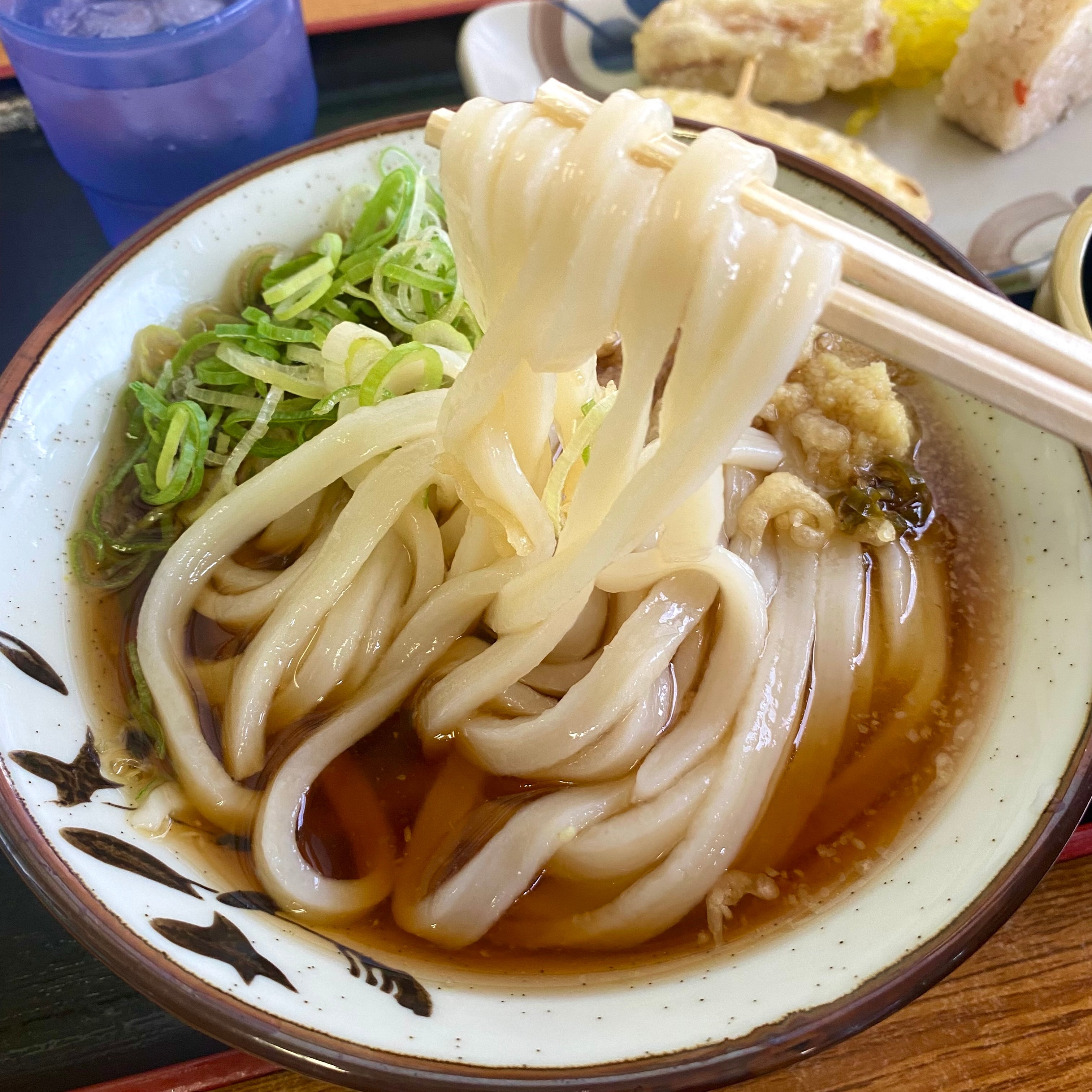 クリックでトリミング ぶっかけうどん小のつめたい