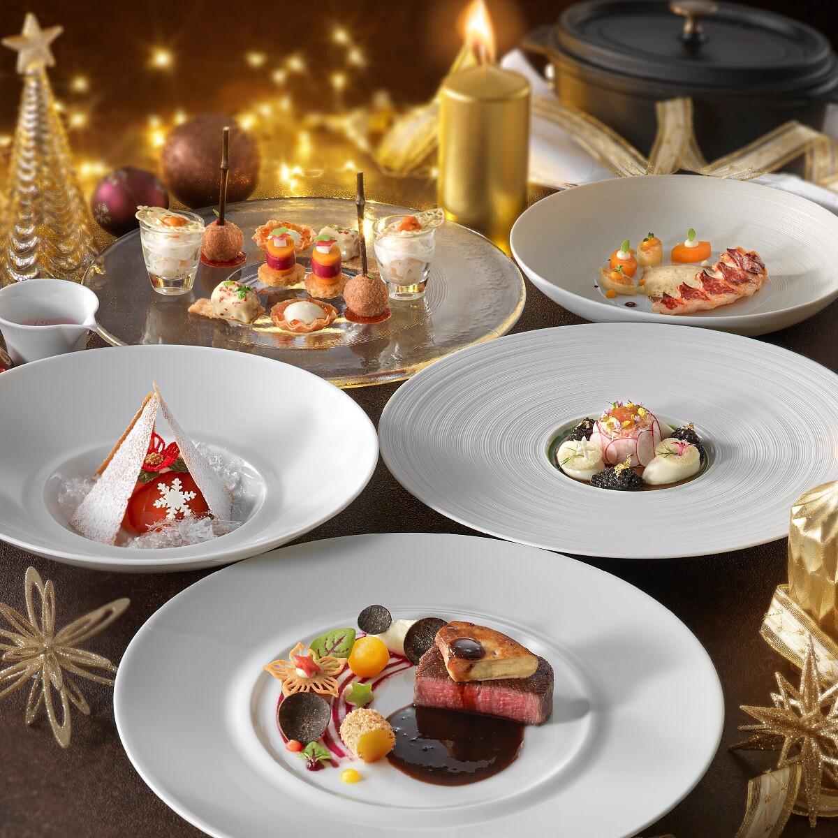 【大阪】リーガロイヤルホテルが、シーンで選べるクリスマスディナーを開催