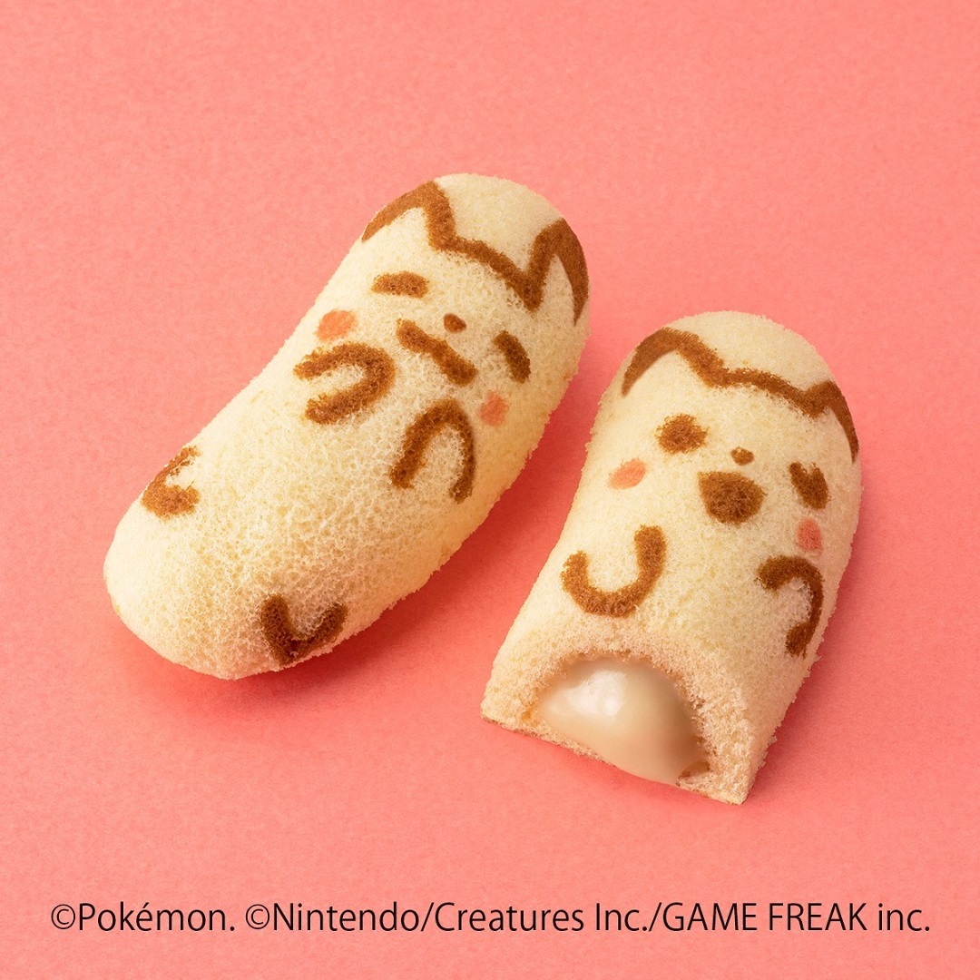 クリックでトリミング ピカチュウ東京ばな奈「見ぃつけたっ」バナナのみ風【東京ばな奈ワールド】