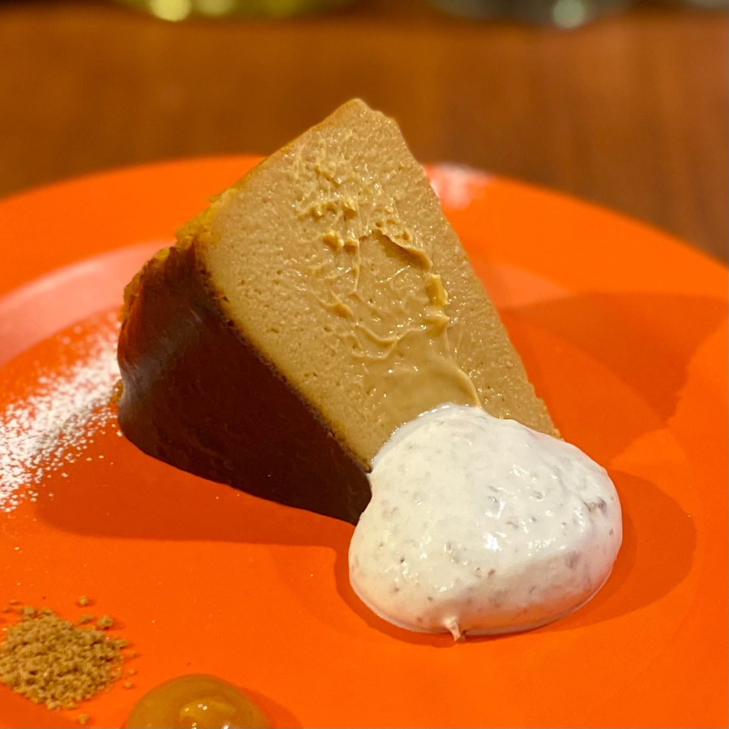 クリックでトリミング After All Coffee 季節限定のキャラメルのバスクチーズケーキ