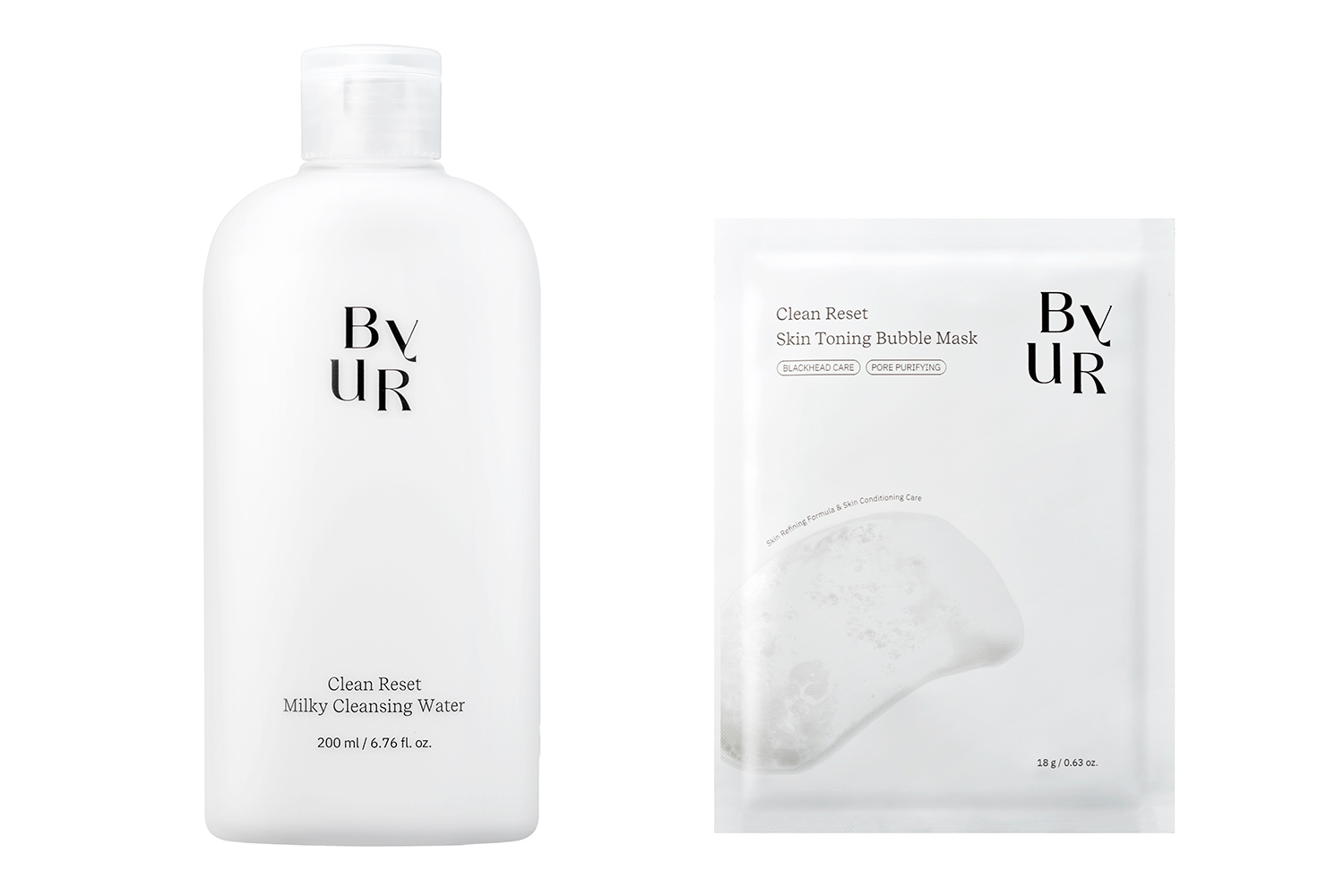 毛穴管理コスメ『バイユア』のクレンジング＆バブルマスクで透明感あふれる夏肌に