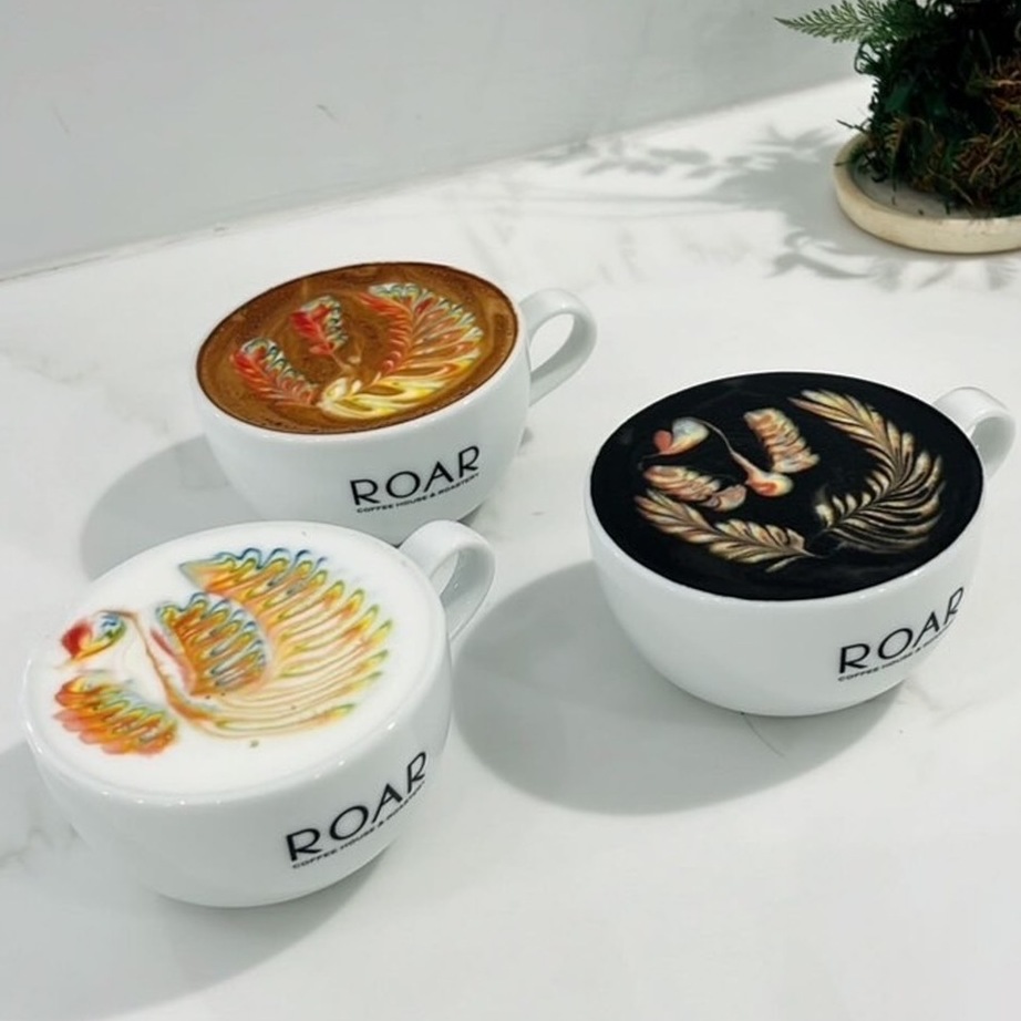 【東京|銀座】世界初！レインボーラテアートは銀座の人気カフェROAR COFFEEで☕️