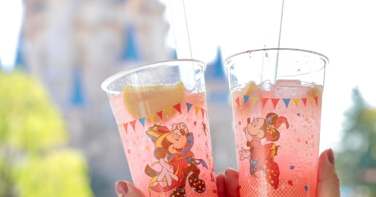 ディズニー 40周年グルメ】ゴクゴク飲めちゃう爽やか系 ディズニー 40周年グルメ】ゴクゴク飲めちゃう爽やか系