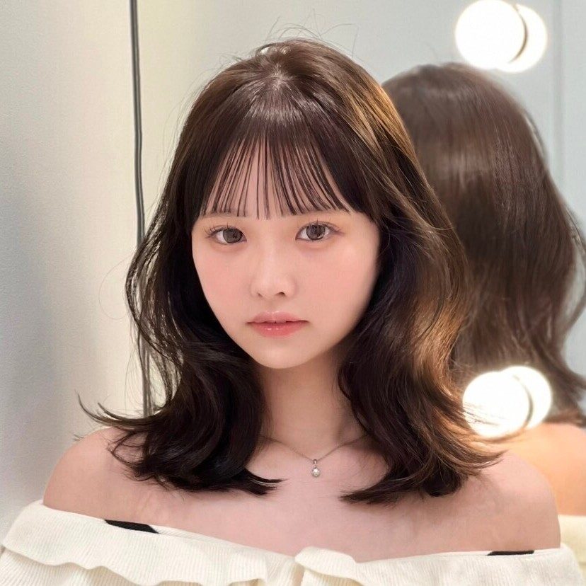 【伸ばしかけ前髪アレンジ】目が大きく見える、今どきシースルーバングの正解はこれ！
