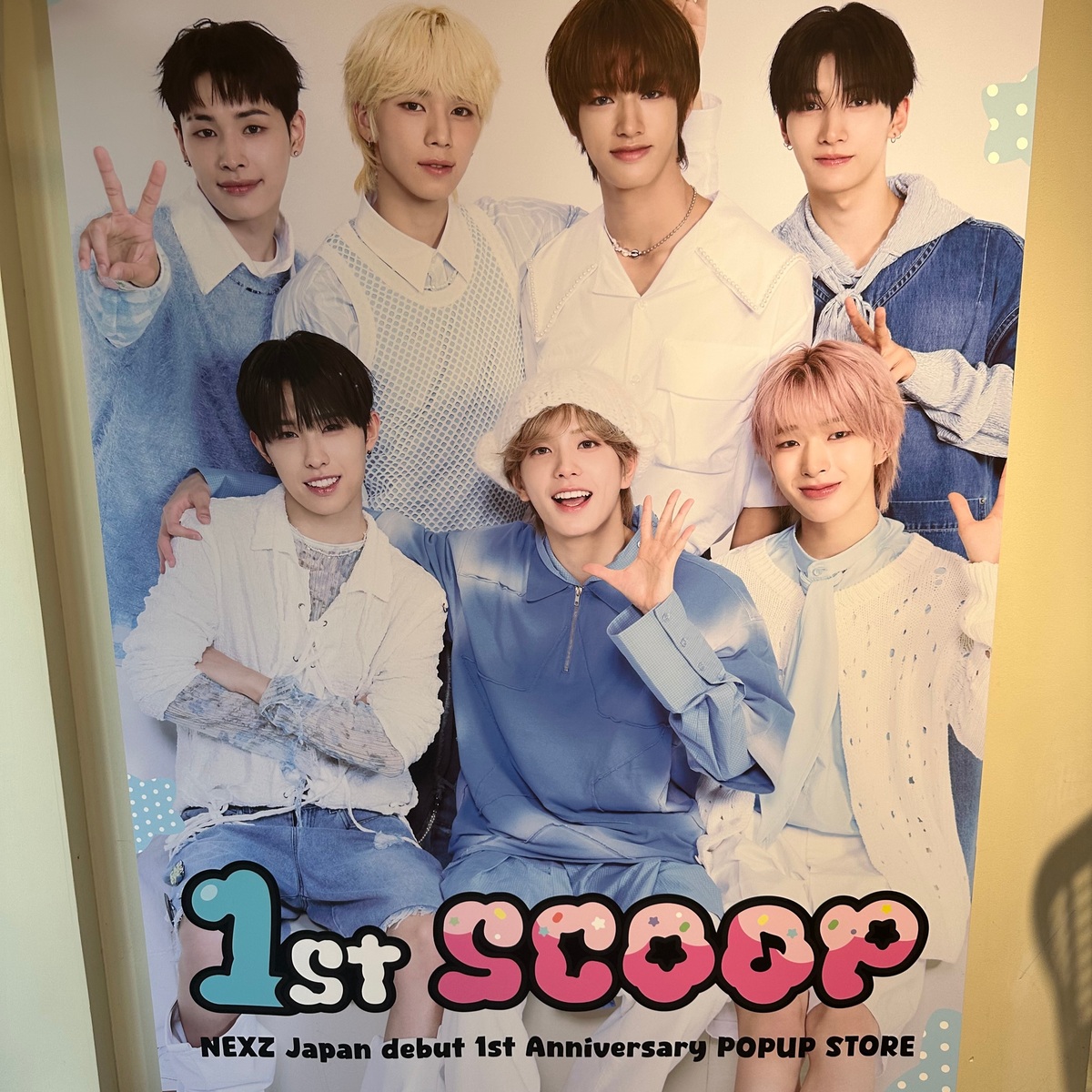 【推し活】NEXZ POPUP STORE ″1st SCOOP″に行ってきた❤︎