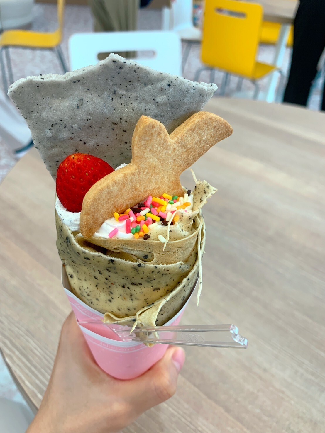 クリックでトリミング クレープの写真