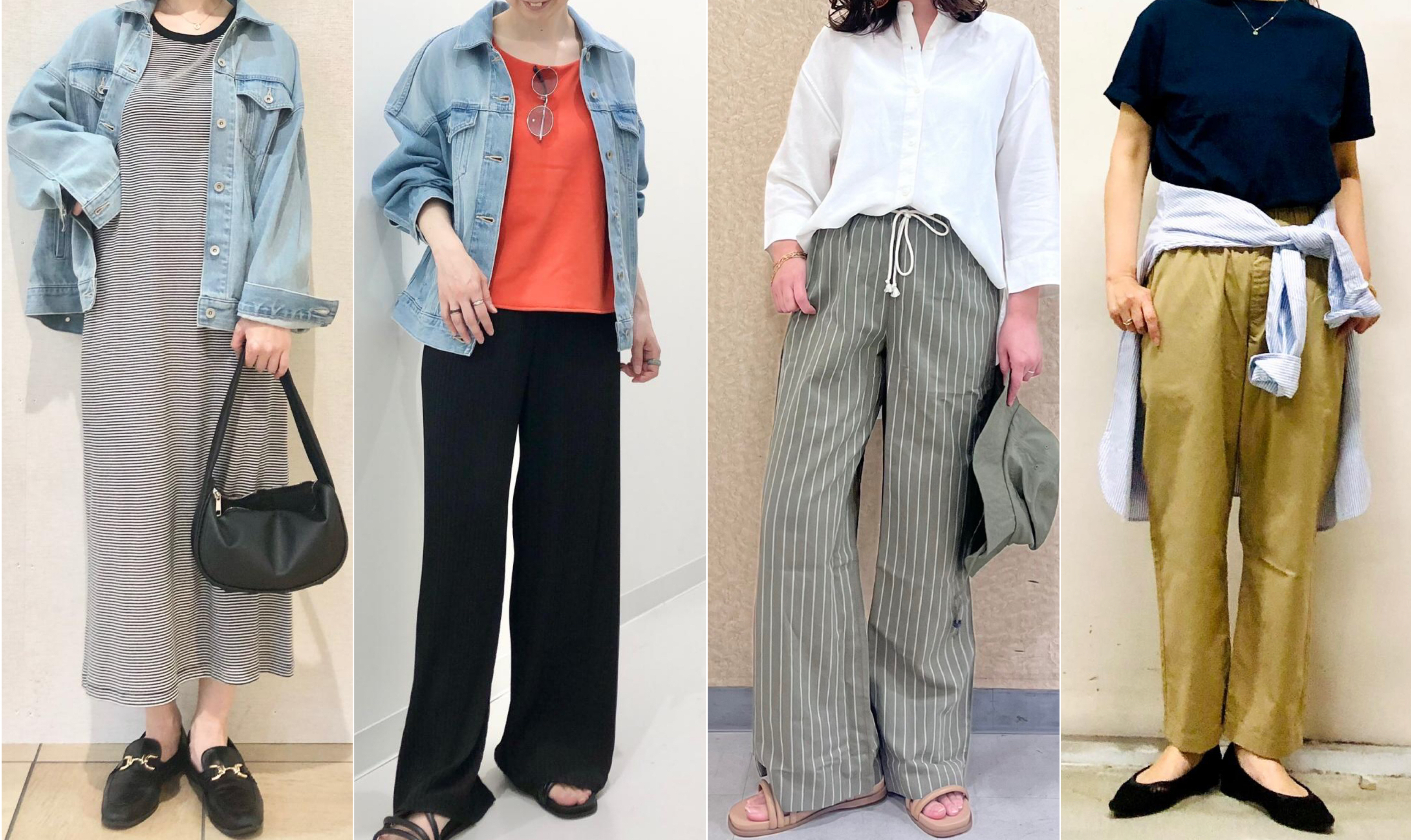 【ユニクロ ゴールデンウイークのおすすめコーデ7選】連休に何を着る？ 動きやすくてトレンド感も抜群の着こなしとは？