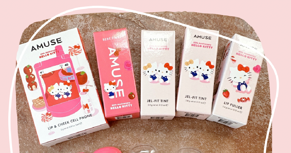 【人気ショップが最安値挑戦！】 キティちゃんコスメ】アミューズ×ハローキティのコラボ限定 口紅