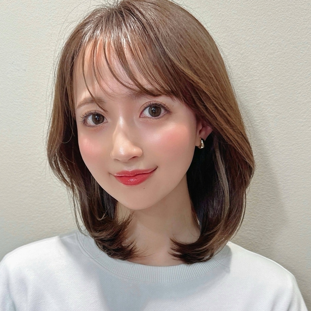 【伸ばしかけヘアにもおすすめ‼︎】毛先がまとまりやすいボブ～ミディアムの美人レイヤー