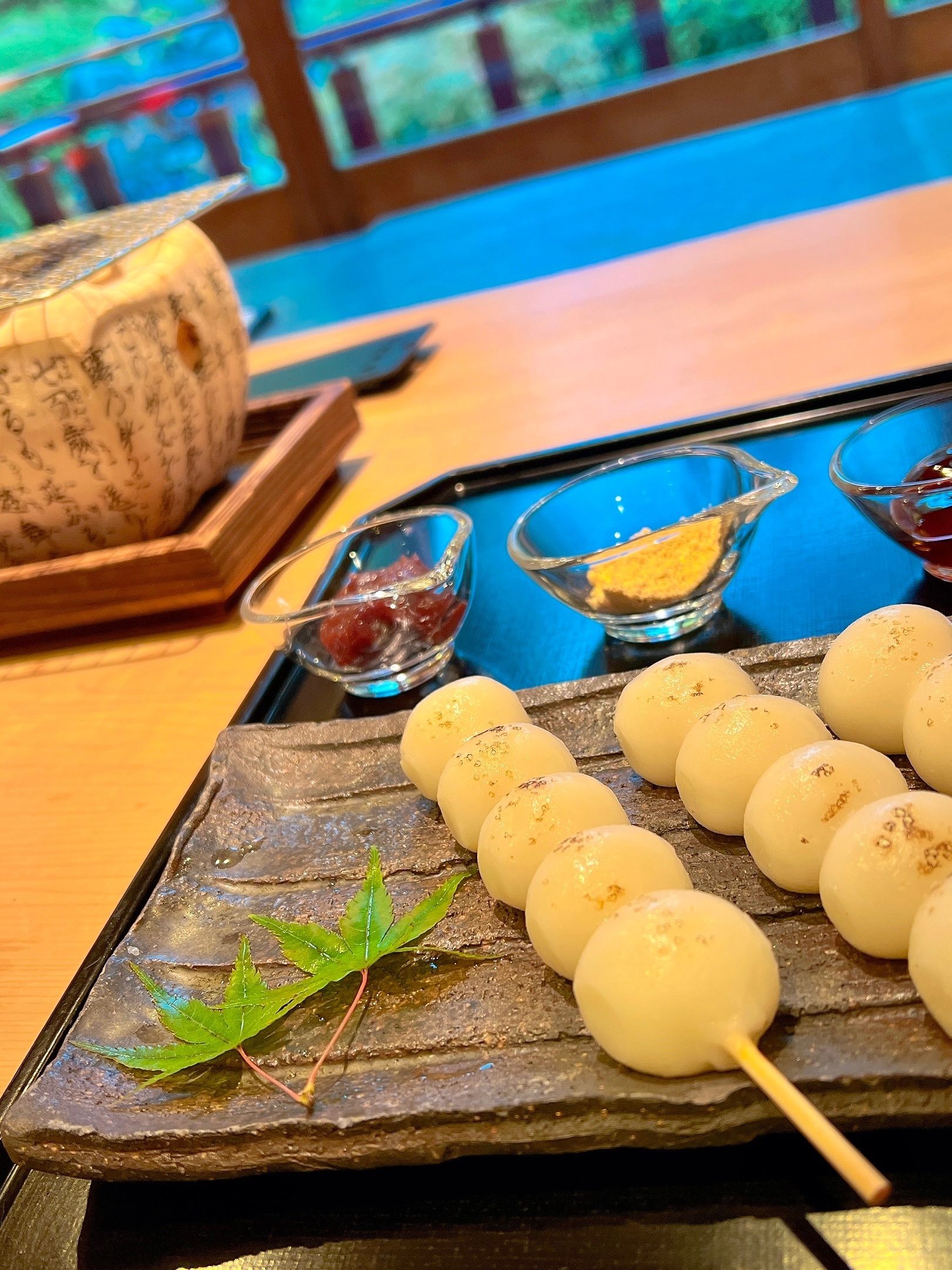 クリックでトリミング ランチの甘味(団子)