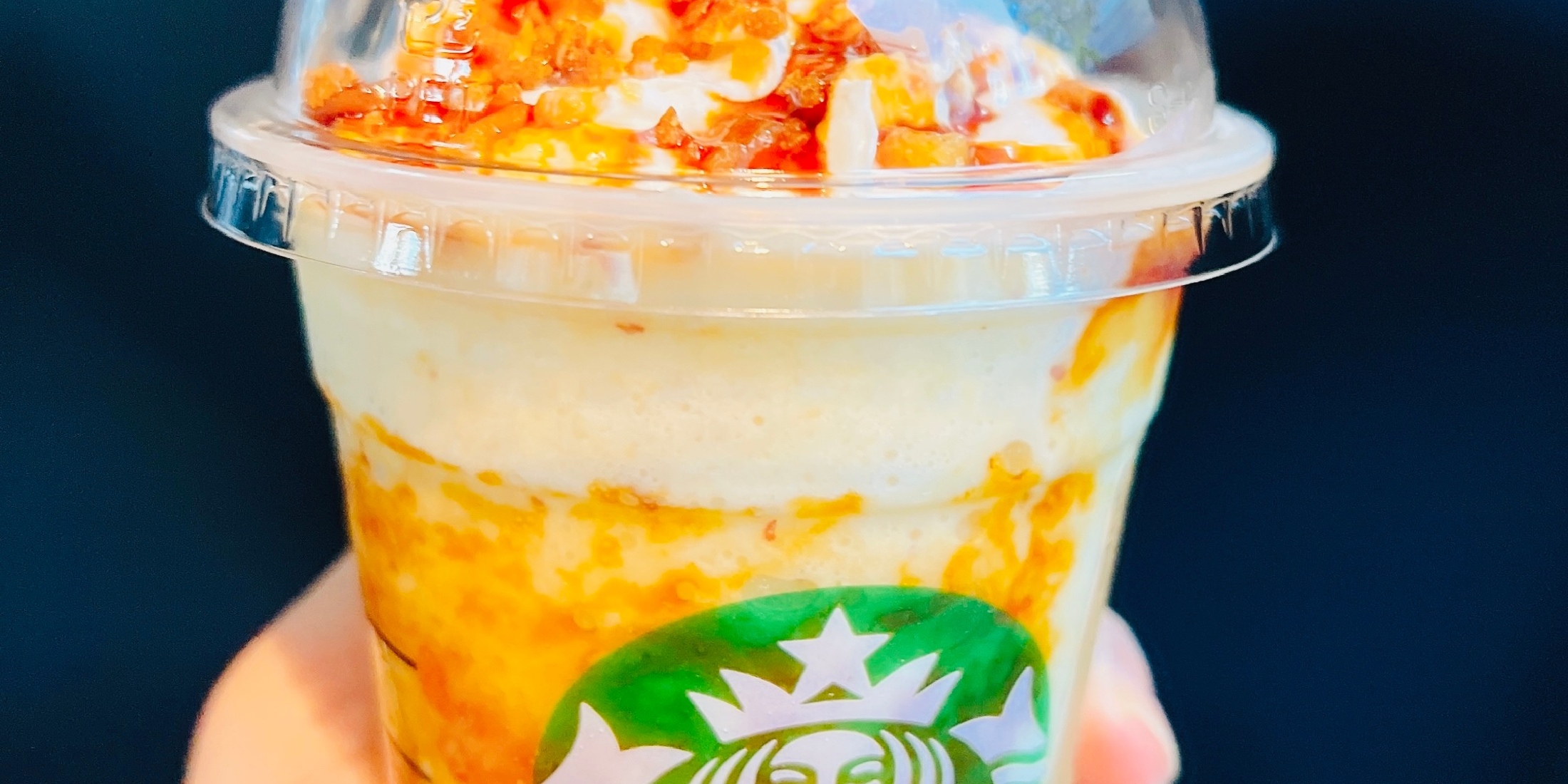 スタバ新作♪本日から発売【焼き芋香ばしカラメルフラペチーノ】をご紹介！