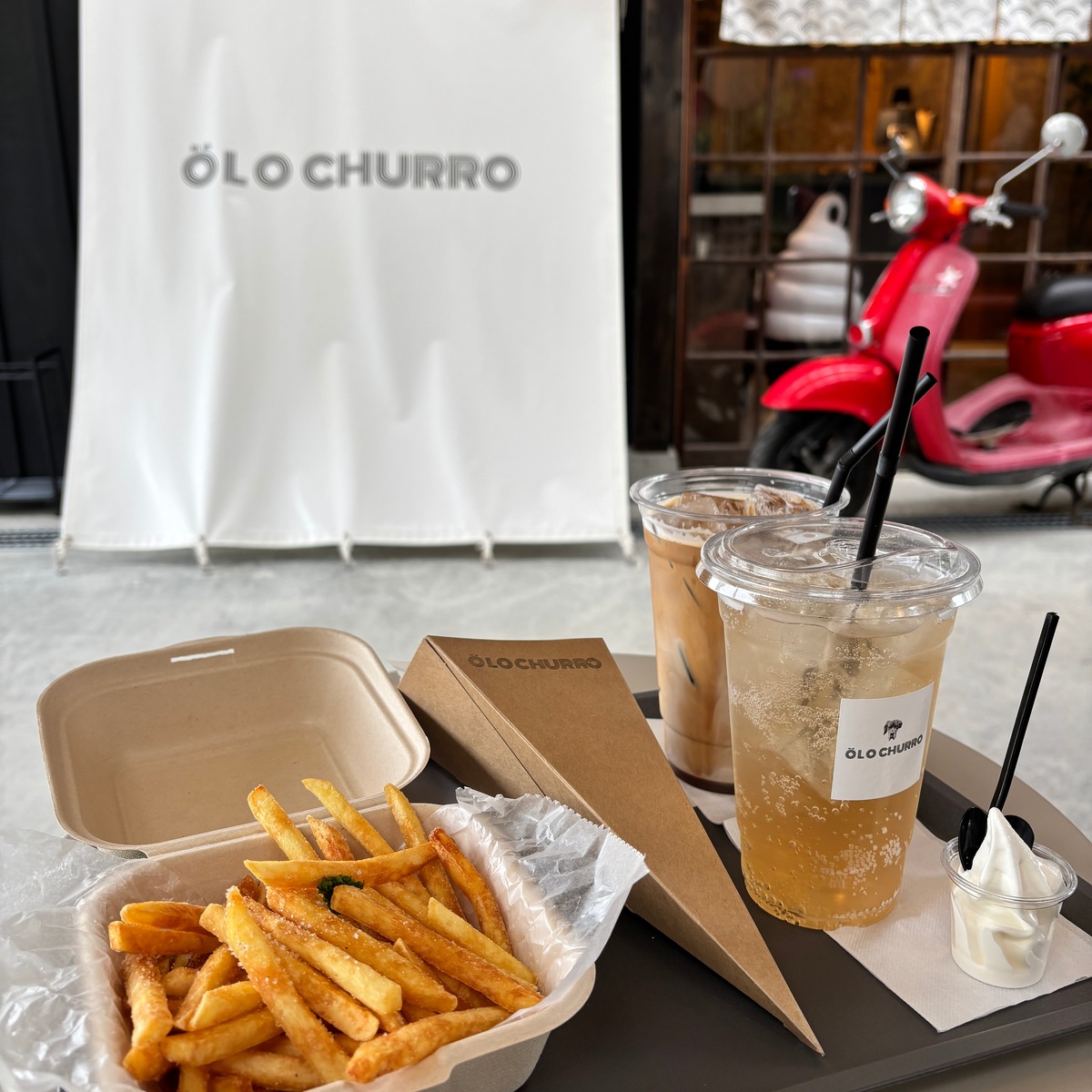 【兵庫県｜淡路島】生チュロスってなに⁉︎揚げたてが食べられるチュロス専門店 "ÖLO CHURRO (オロチュロ)" デート・女子旅・子連れ・犬連れにオススメ！
