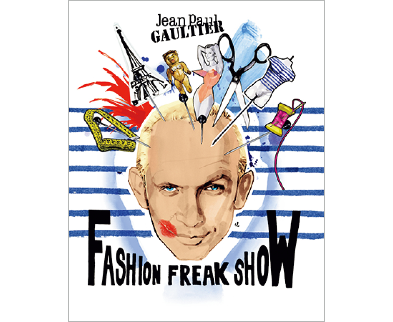 【おすすめステージ】ジャンポール・ゴルチエ『ファッション・フリーク・ショー』キービジュアル