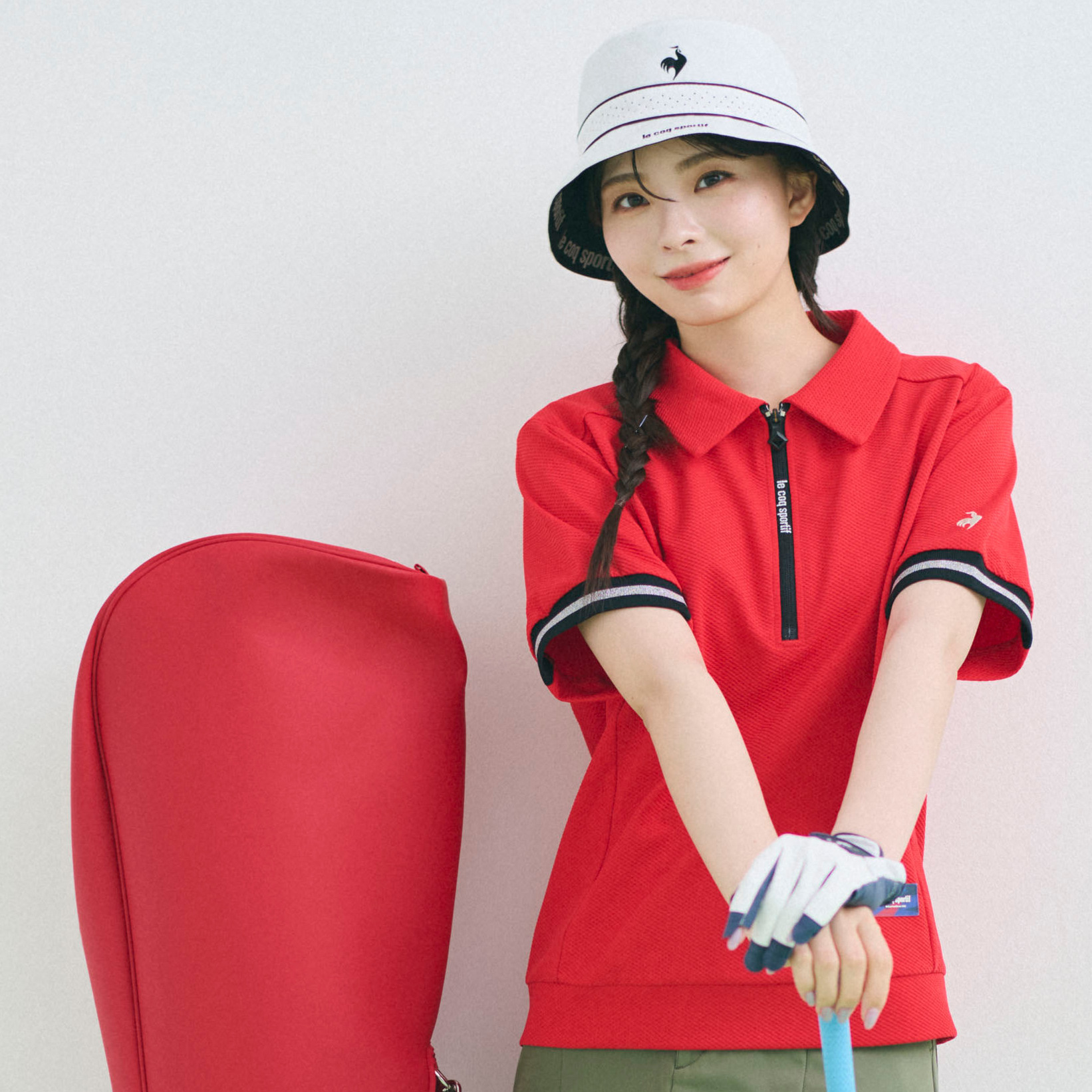 【ゴルフ】『ルコックスポルティフ ゴルフ』のカラフルなゴルフウエアで気分を上げて！