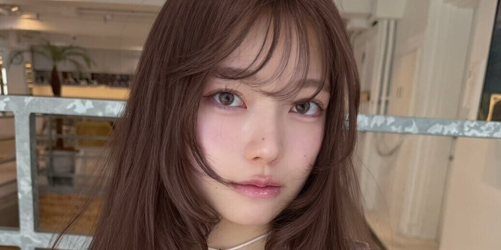 【伸ばしかけ前髪アレンジ】肌透けシースルーバングで小顔見え！ 中顔面短縮も夢じゃない
