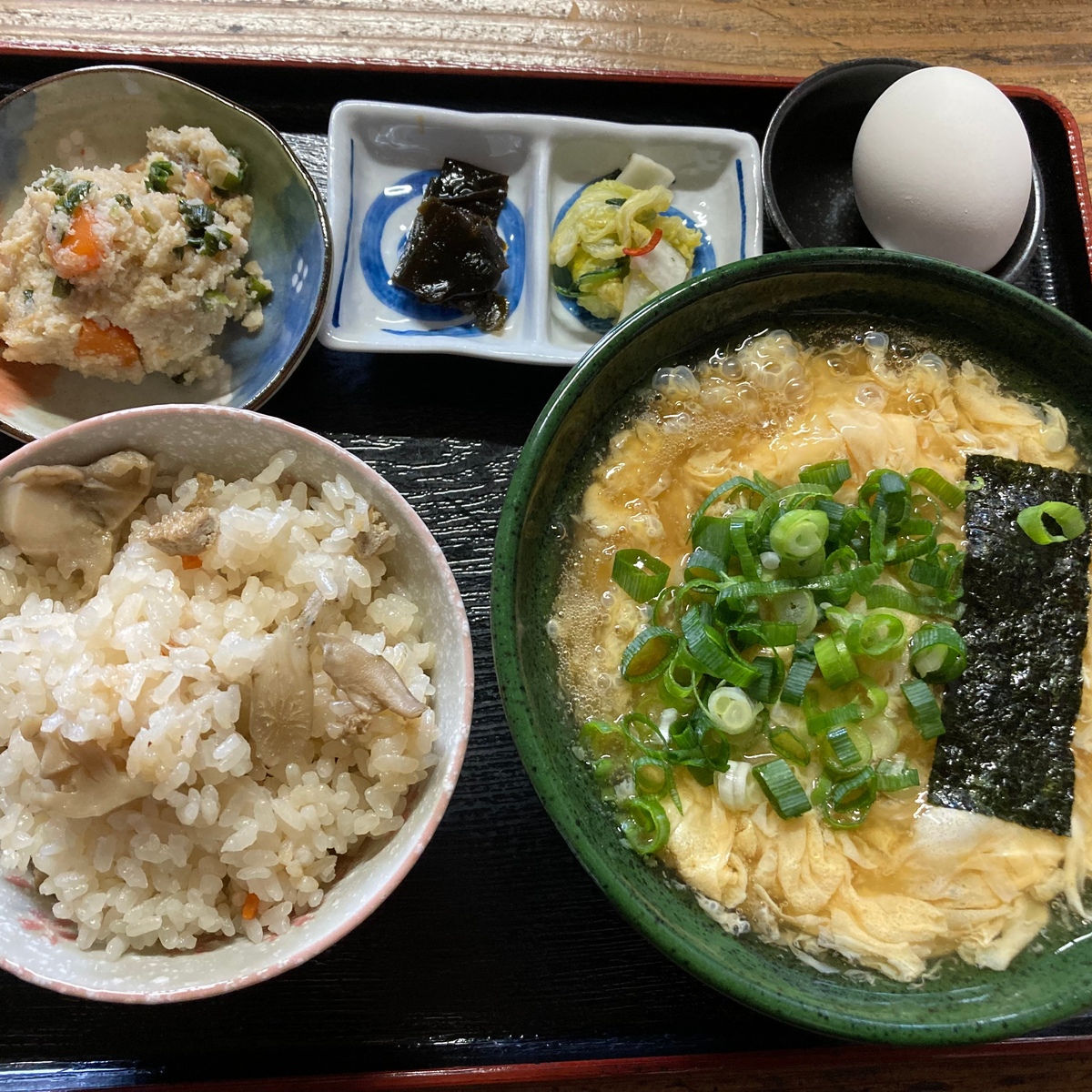 【京丹後・久美浜】史上最高のあんかけ卵とじうどん