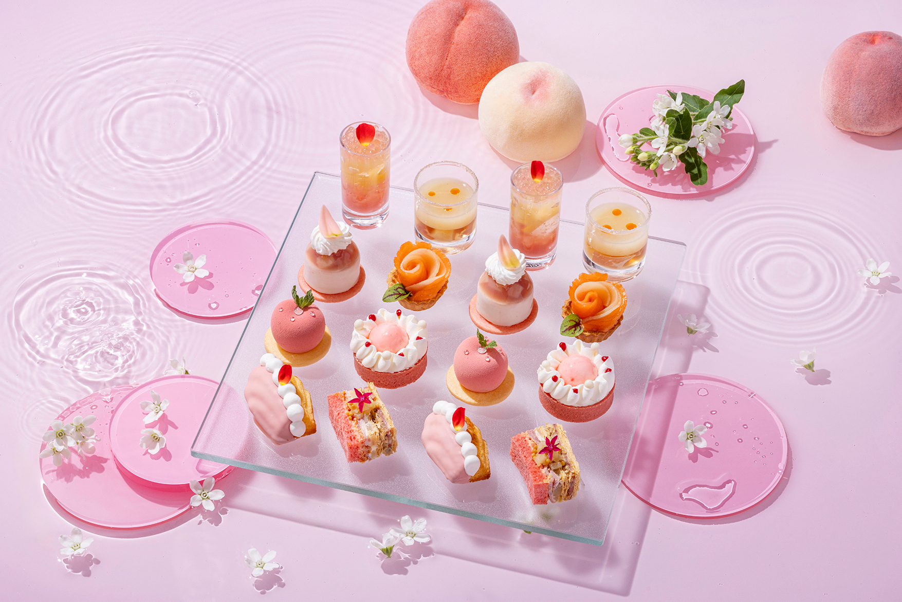 【東京】コンラッド東京の“桃”アフタヌーンティーが贅沢すぎる！