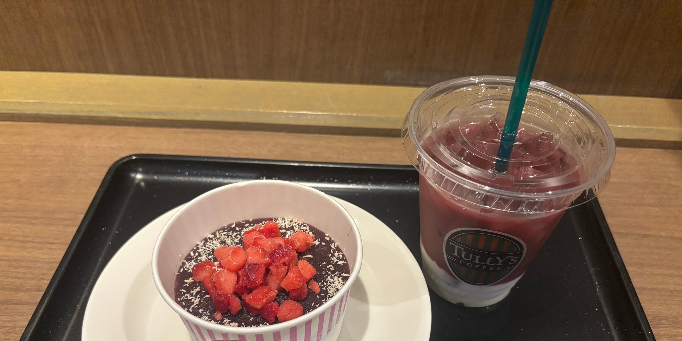 【新作レポ】タリーズコーヒー　フローズンアサイー食べてみた！