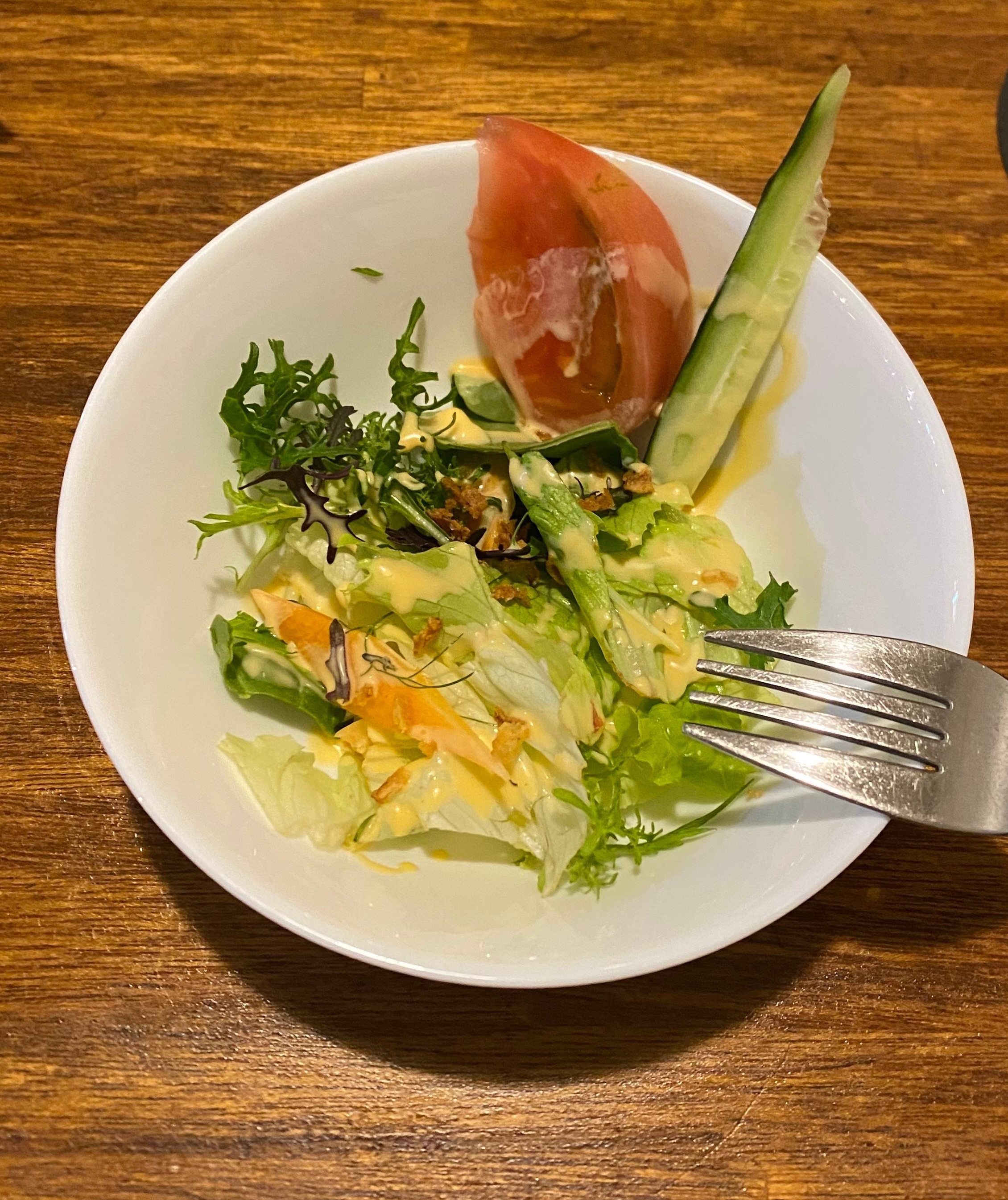 クリックでトリミング camarone サラダ