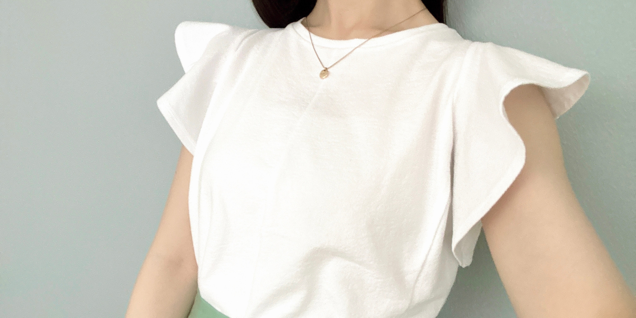 【今なら790円】みんなユニクロへ急げ！高見え間違いなしの「ラッフルスリーブT」着用レポ 