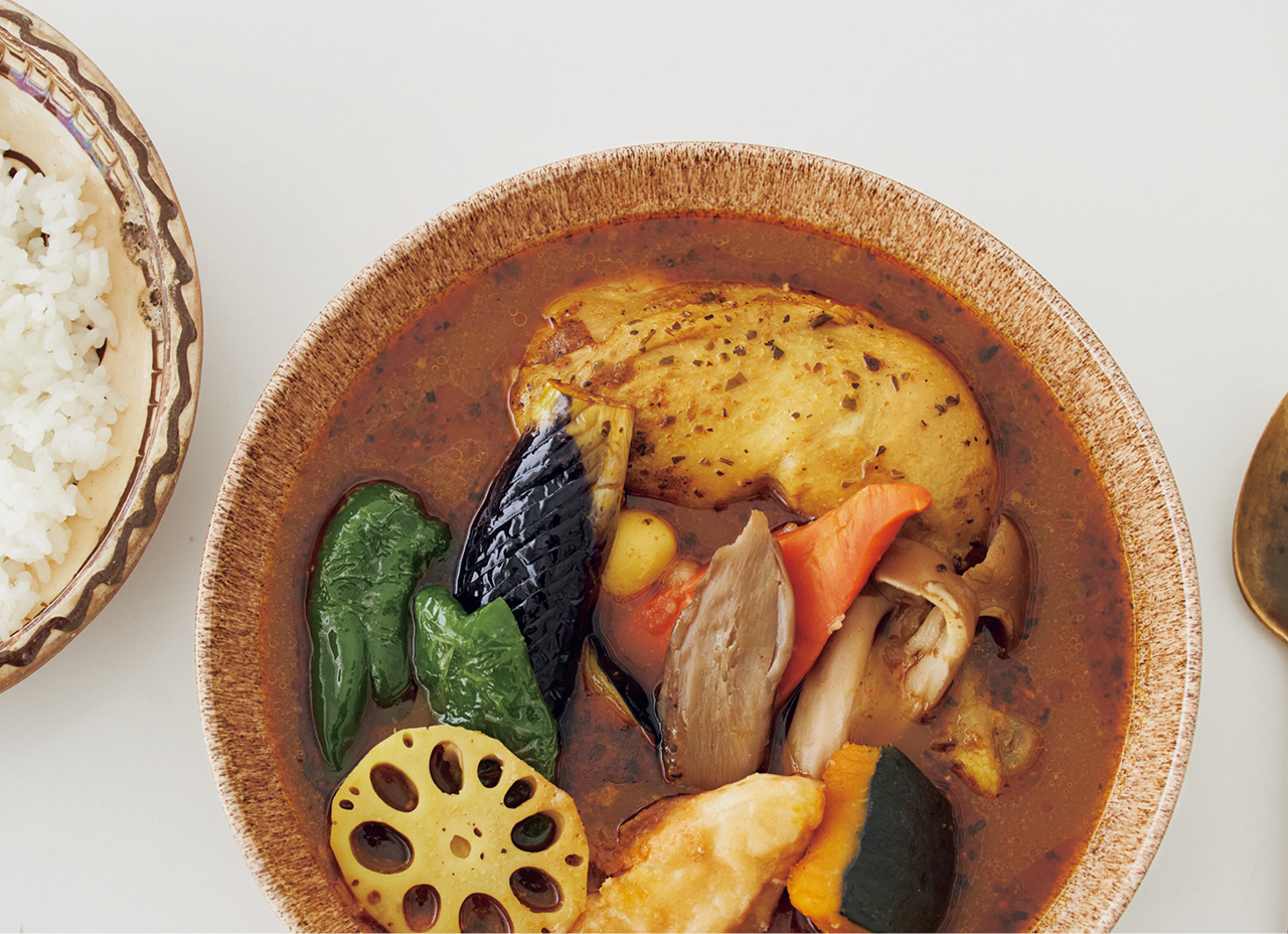 北海道のおすすめお取り寄せグルメ「ピカンティ」のスープカレー、完成イメージ