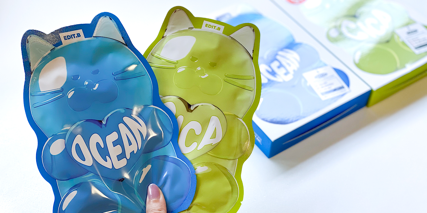 猫デザインがかわいい！ 新生ブランド『EDIT.B』のシートマスク【韓国カルチャー通信 #227】