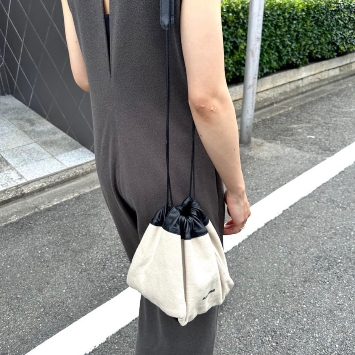 【最近の購入品】念願のジルサンダー！巾着バッグの中身を大公開