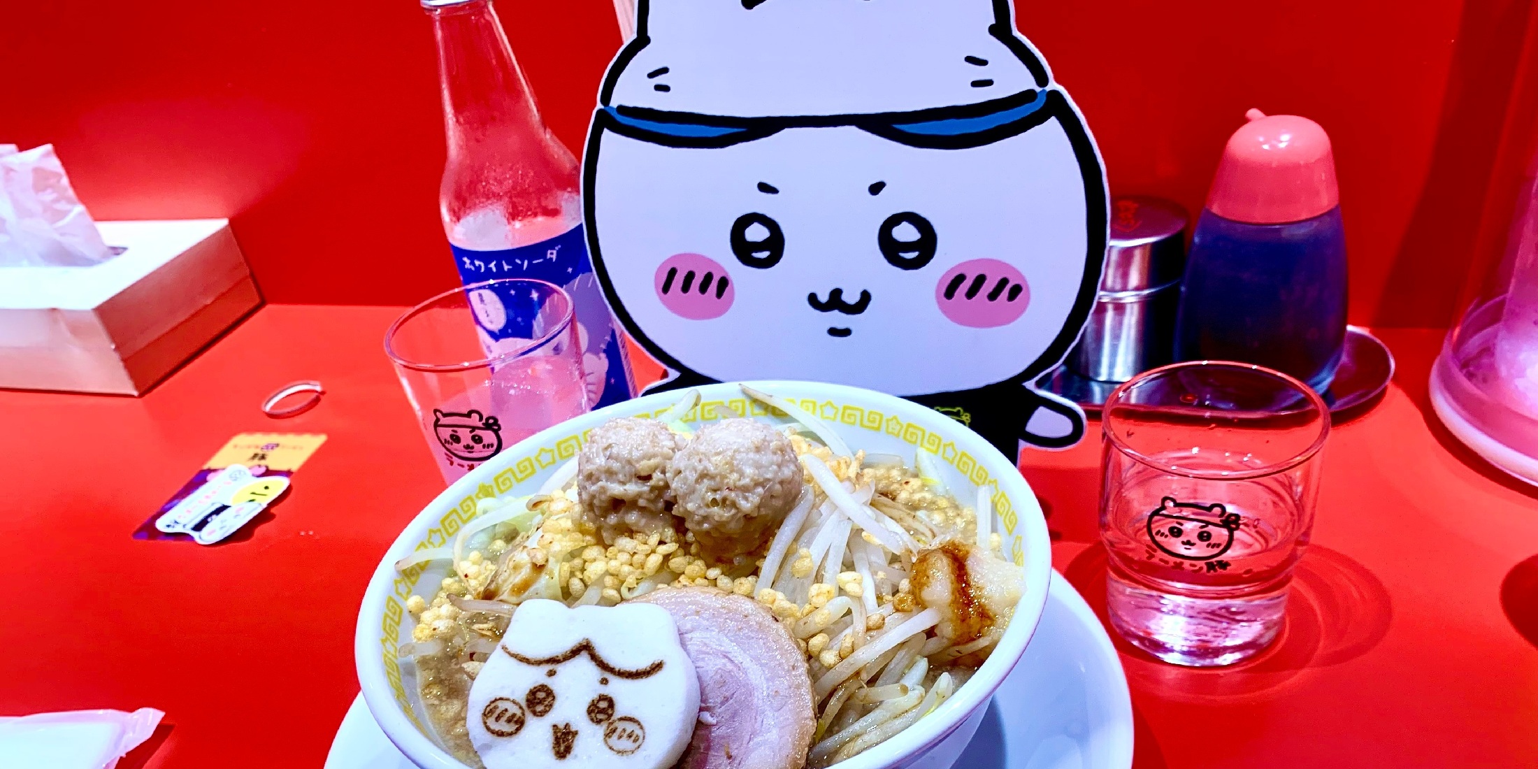【全国で2店舗】幻のラーメン『ちいかわラーメン豚』徹底レポート！