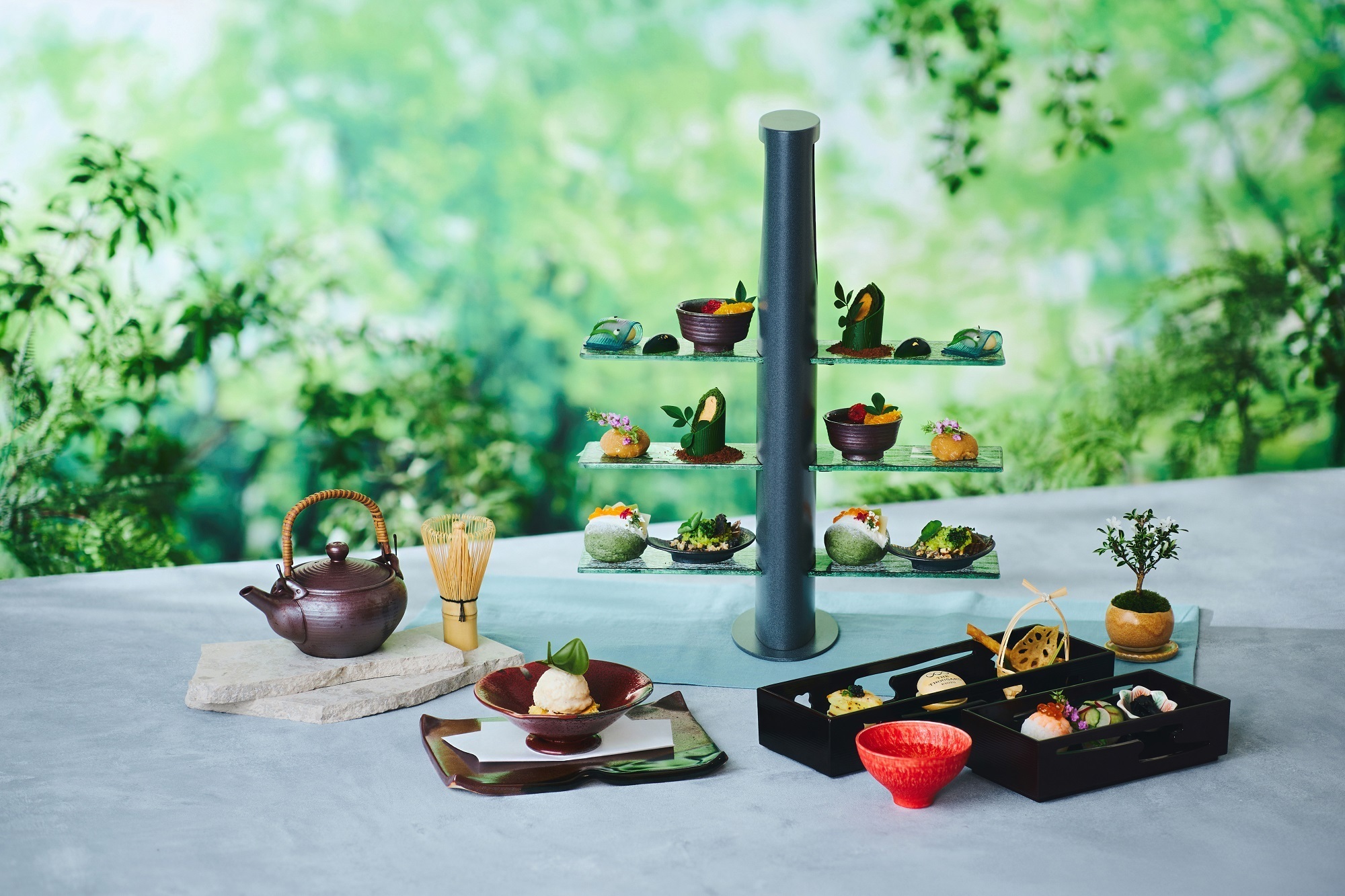【京都】初夏の風を感じる「千の茶会アフタヌーンティー~風薫る茶事~」が登場!