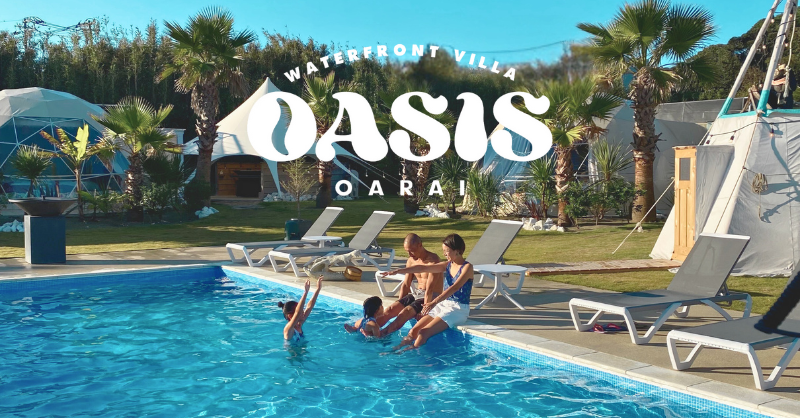 【茨城】海を感じる贅沢グランピング体験を満喫できる「OASIS-OARAI」リニューアルオープン！