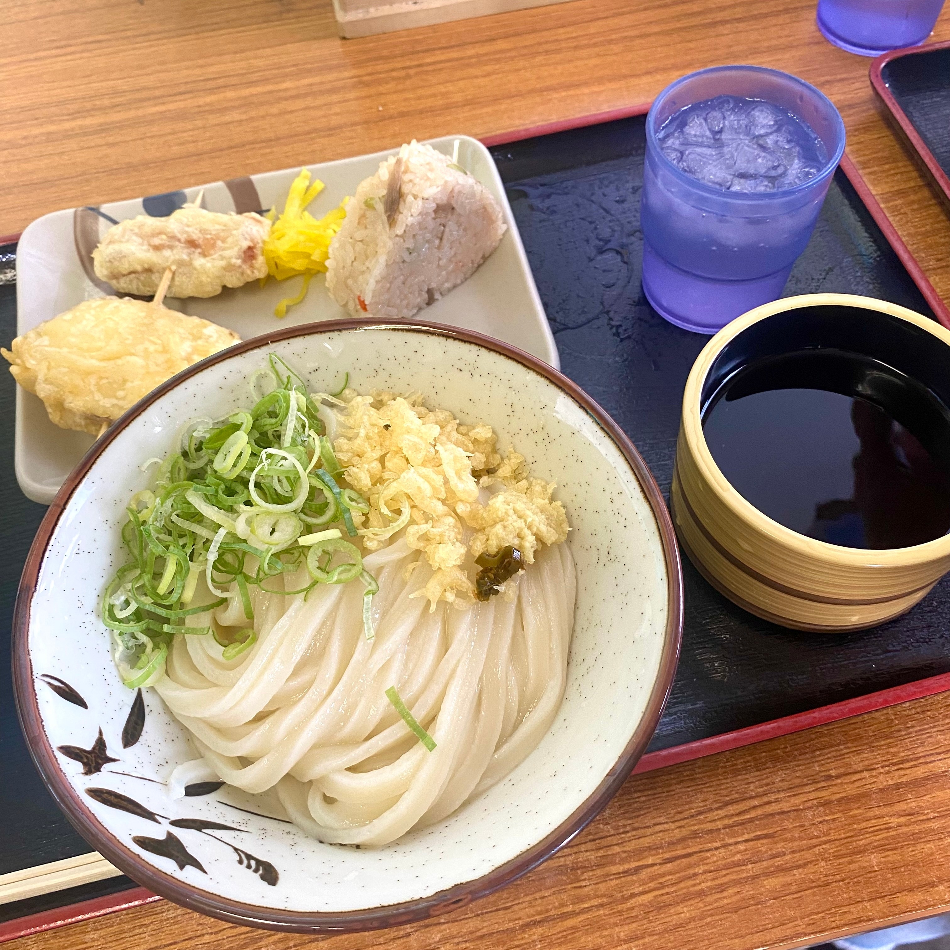 クリックでトリミング ぶっかけうどん小のつめたい