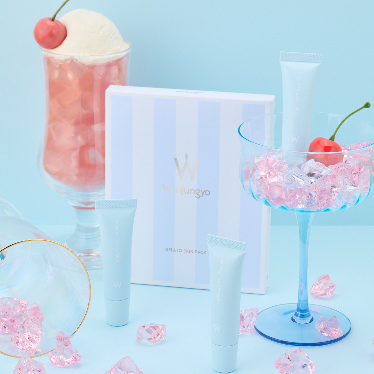 夏のリップ＆スキンケアに「ひんやりジェラート」。『ウォンジョンヨ』人気アイテムの限定品！
