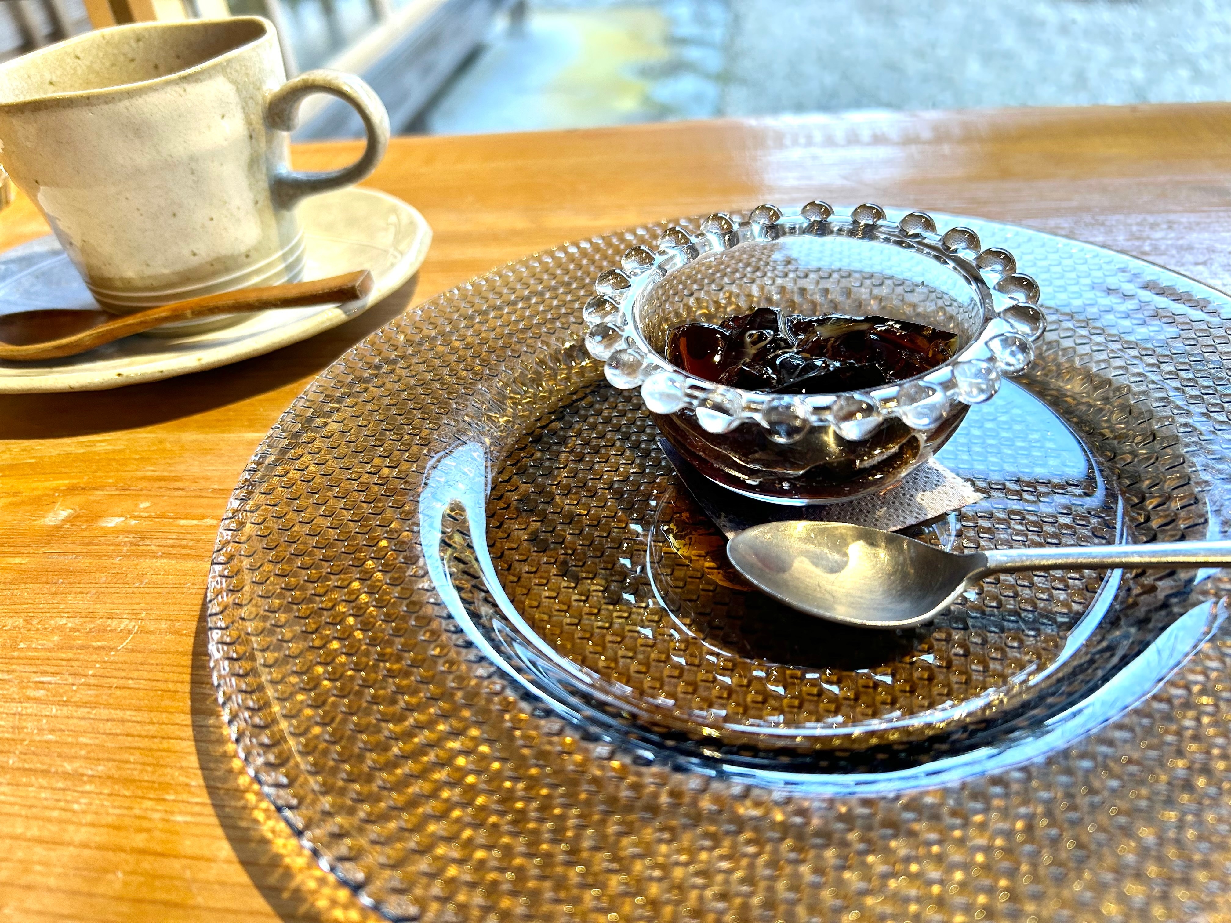 古民家カフェ ナラヤマソウ　コーヒーゼリー