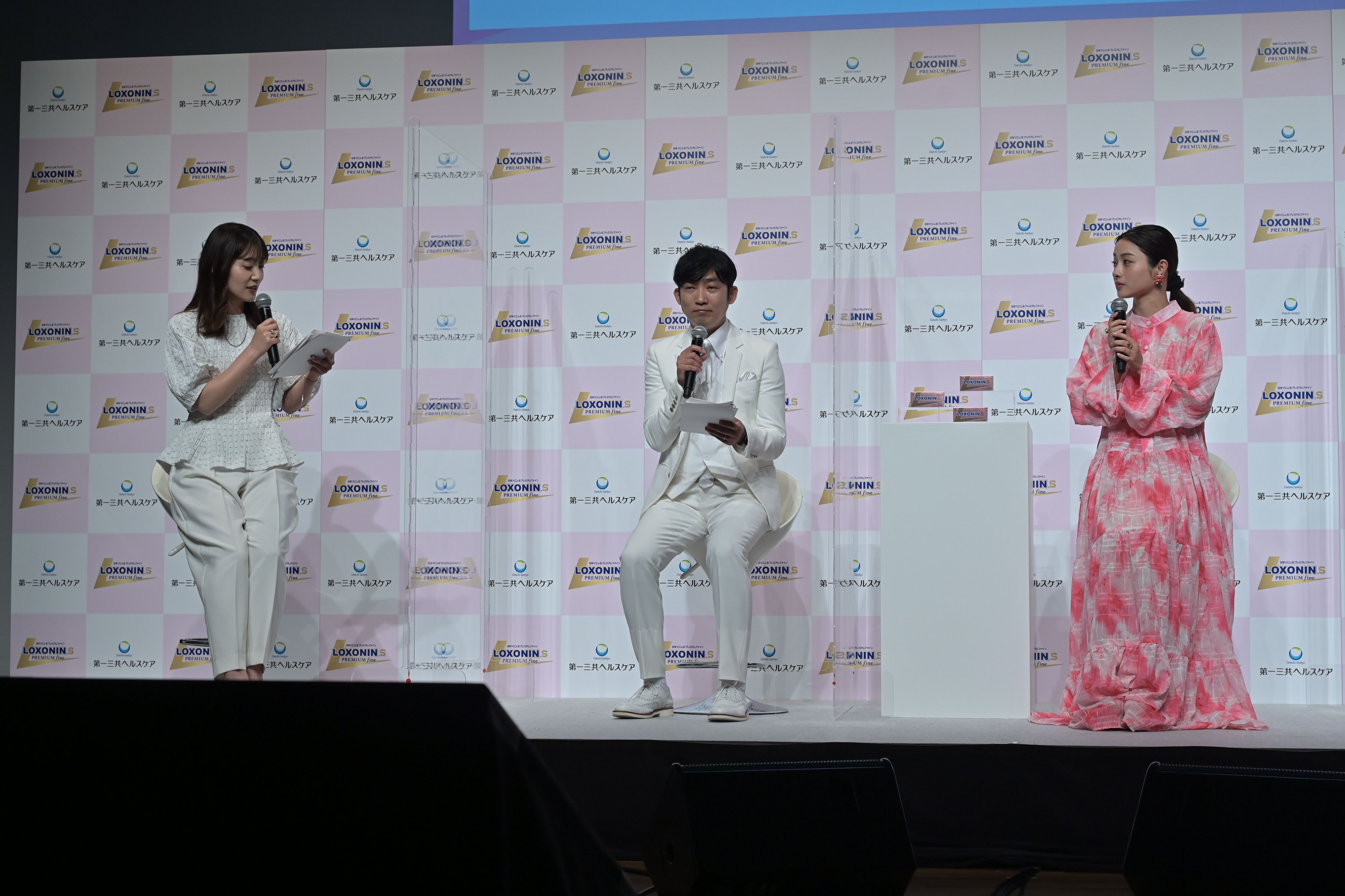 フリーアナウンサー吉田明世、NONSTYLE石田明、石原さとみの鼎談