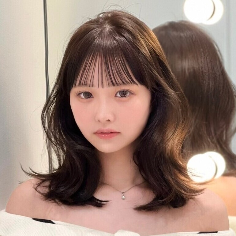 【伸ばしかけ前髪アレンジ】目が大きく見える、今どきシースルーバングの正解はこれ！