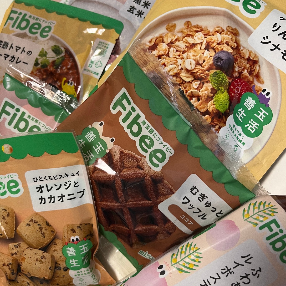 【Fibee】ミツカンより新発売✨美味しく手軽な腸活フードのご紹介😋🍴