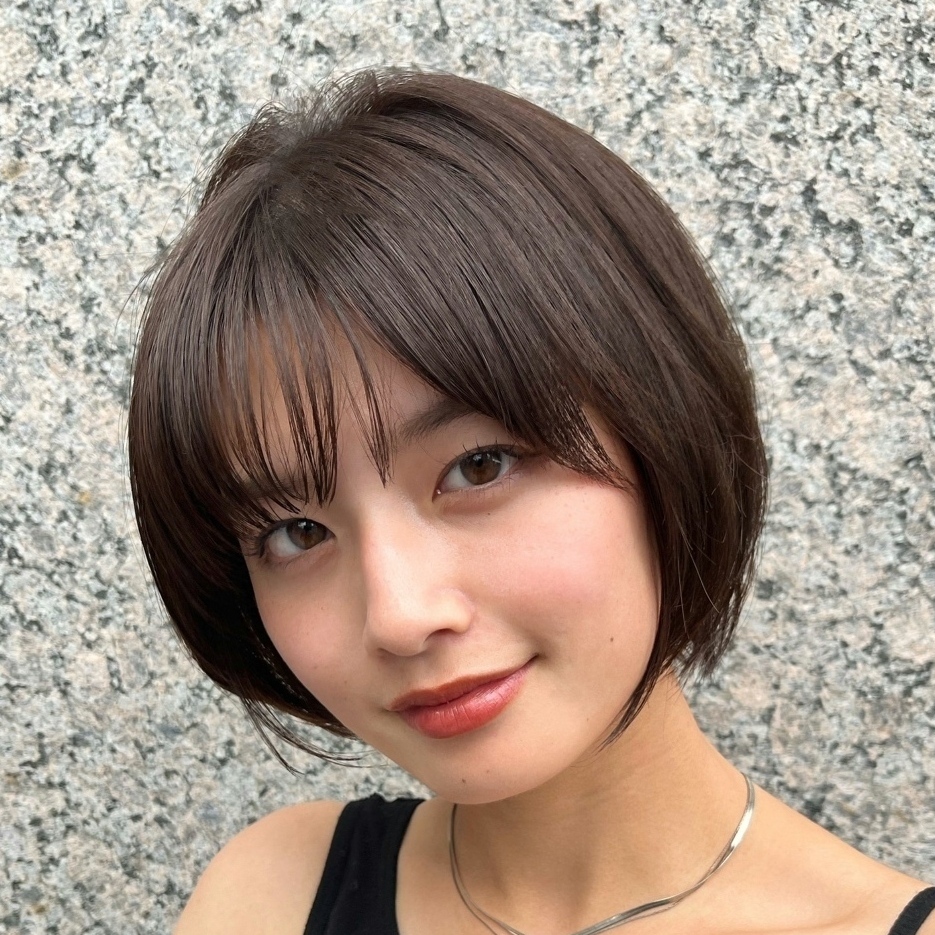 【最旬ボブ】顔型・毛量の悩みもまるっとカバー。あか抜け見えレイヤーショートボブ