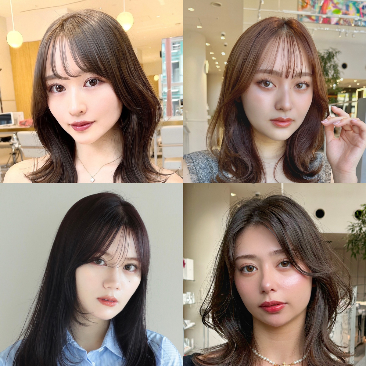 【韓国風ミディアムヘア10選】2025年最新人気ヘアまとめ！可愛げも今っぽさもおまかせ！
