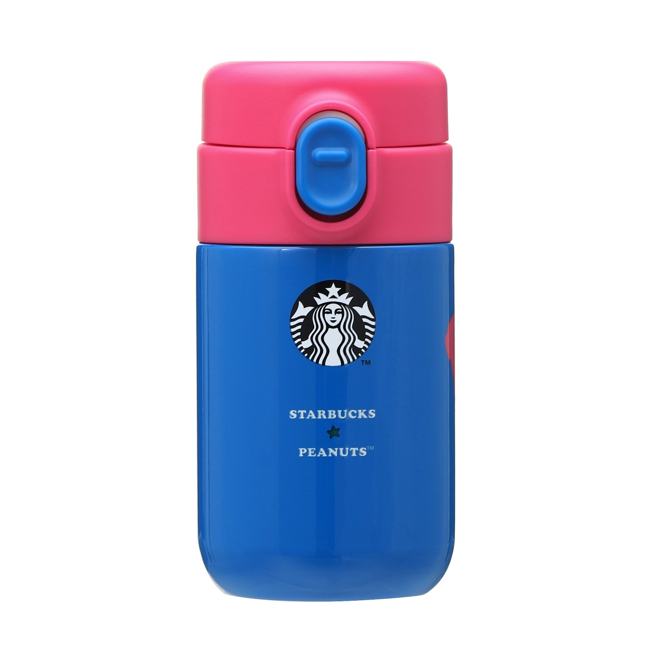 ステンレスプチボトルブルーPEANUTS Franklin 200ml